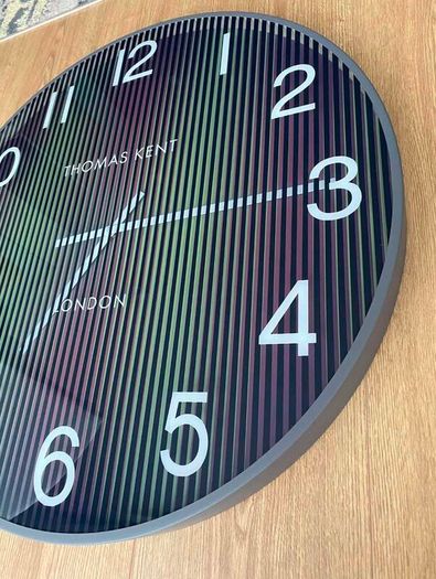 Thomas Kent Wall clock Round Purple/Silver 74cm