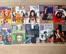 HUGE collection of Hot Press '90s magazines - collectors items, perfect condition!