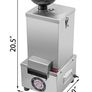 200W 25KG/H Garlic Peeling Machine Electric Peeler Stainless Steel Grain Separator Restaurant Barbecue Commercial Home Use Image 8