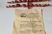 25 1900BC Carnelian Ancient Egypt Beads(With COA)