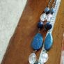Beautiful necklace in blue tone. Image 5