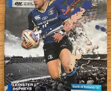 2013 Leinster v Ospreys - RaboDirect Pro12 Programme