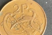 1971 Irish Two Pence coin