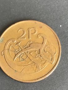 1971 Irish Two Pence coin