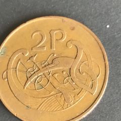 1971 Irish Two Pence coin