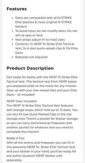 nerf vest jacket
