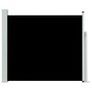 Patio Retractable Side Awning 100x300 cm Black Image 2