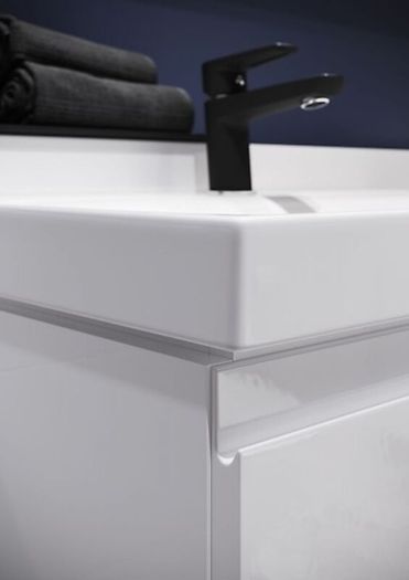 Vanity Unit Cersanit Moduo 60cm White Gloss (CABINET + WASHBASIN)