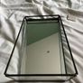 Lene Bjerre Glass Mirror Display Photo Frame Shelf with Mirror Image 3