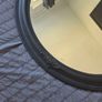 black oval mirror Image 2