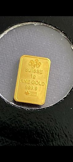 gold bar 1gram 999