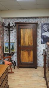 Solid Mango Wood Rustic Cupboard