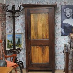 Solid Mango Wood Rustic Cupboard