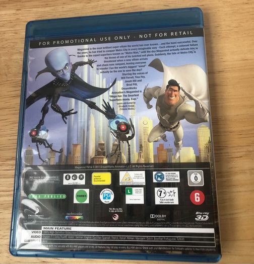 Megamind 3D Blu-ray -Samsung promo
