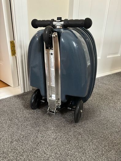 Kids scooter suitcase
