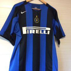 Inter Milan Jersey. Season 2004/2005. Official Nike Home Jersey. Authentic Original From 2004. Not A Modern Day Remake.