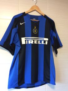 Inter Milan Jersey. Season 2004/2005. Official Nike Home Jersey. Authentic Original From The Time. Not A Modern Day Remake.