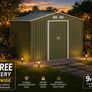 Metal Shed  9 x 6ft Image 2