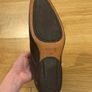 Men's black leather pointed formal shoes Image 4