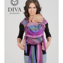 Baby sling, baby carrier Diva Milano MeinTai, babywear