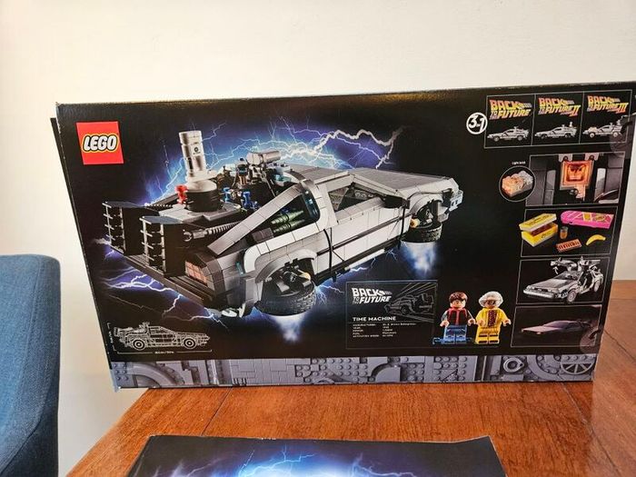 Back to the Future Lego
