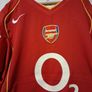 Arsenal Jersey. Official Nike Arsenal Mens Home Jersey From Season 2004 / 2005. Authentic Original From The Time. Not A Modern Day Remake. Image 3