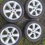 17" Genuine Nissan Juke Alloys with tyres Image 5