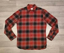 Levis Heavyweight Check Shirt Mens Medium