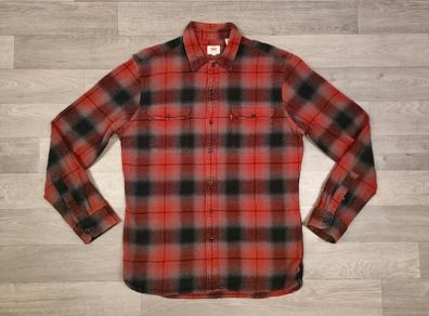Levis Heavyweight Check Shirt Mens Medium