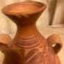 Vintage Art Pottery Hand Painted Vase. Image 5