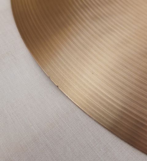 Paiste 602 Marching Cymbals, 16 inch With Bag.