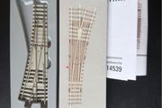 Minitrix 14539 Right Turnout with Concrete Ties