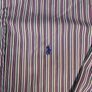 Ralph Lauren Button Down Shirt - Size XL -Striped Classic Fit - Purple Blue Image 2