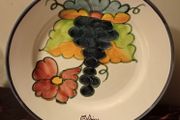 Beautiful Vintage Himark Portugal Celina Hand Painted Large Serving Plate.