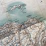 1903 antique Map of Antrim Image 3