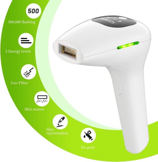 IPL Laser Hair Removal System for Face and Body
