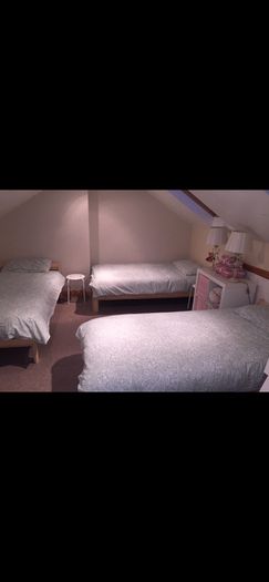 Three single ikea bed frames and mattress's