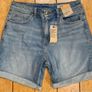 Boyfriend Denim Shorts Image 3