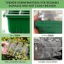 NEW SALE | Seed Trays, 10 Pack 120 Cells Propagator with Heightened Lids, Growing Thicken Seedling Starter Image 3