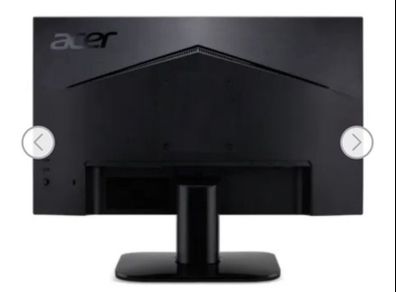 Black acer gaming monitor