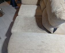 free leather and material sofa