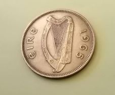 1965 Eire 1/2d Half Penny