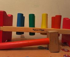 Melissa and Doug hammer toy