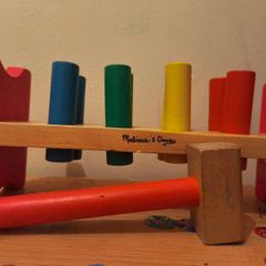 Melissa and Doug hammer toy