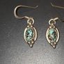 Pair of Sterling Silver Navajo Earrings Image 2