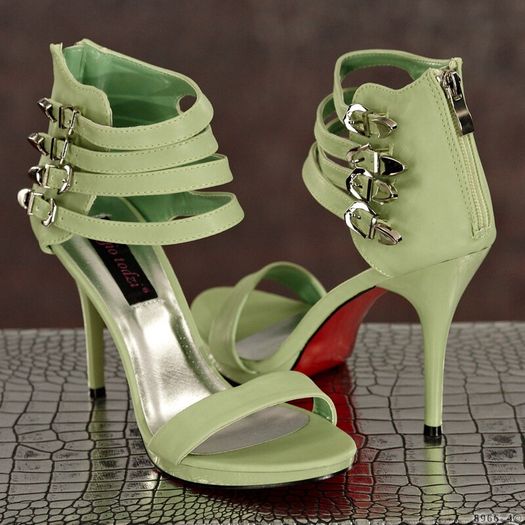 Fancy sandals green 38 39 40 41 blue 37 40