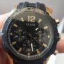 BRAND NEW Mens GUESS Caliber Chronograph Watch  Black Gold Great Deal Image 6