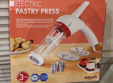 Electric pastry press