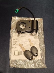 Original Lock with Throttle for Kukirin G2 Pro / G2 Max Electric Scooter New Lock with Key Kugoo Scooter Parts