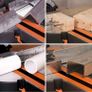 Compound Saw with Multi-Material Cutting, 45 Degree Bevel, 50 Degree Mitre, 210 mm Slide, 1200 W, 210 mm, 230 V (FREE POSTAGE) Image 4